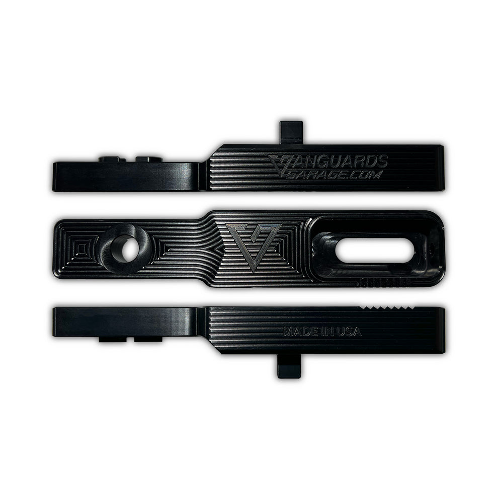 Vanguard's Garage VG5 - 5” Swing Arm Extensions - Black Anodized