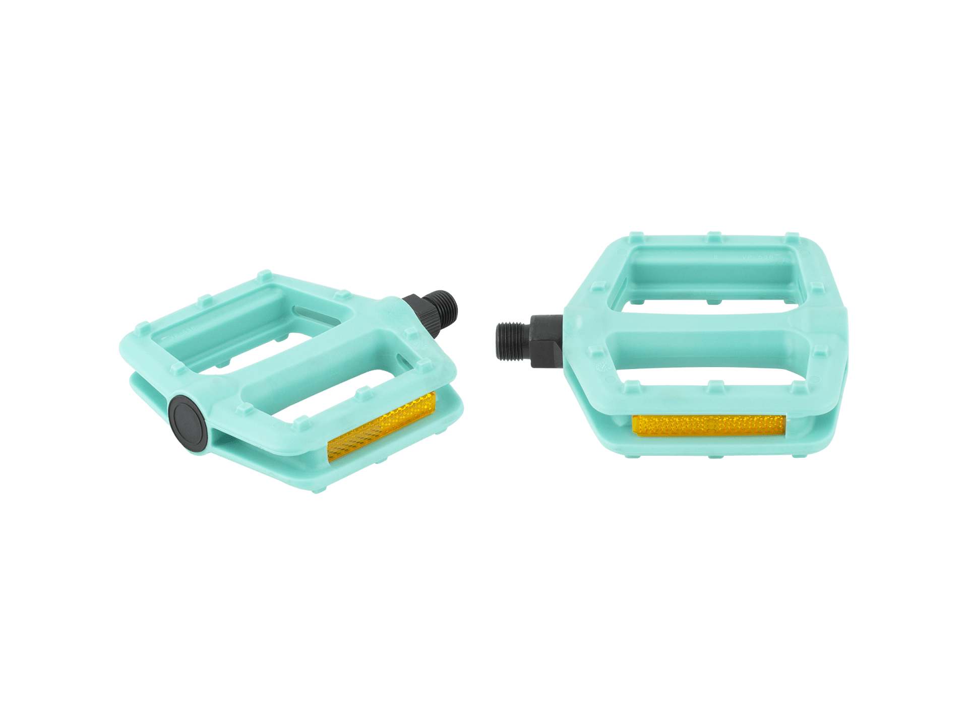 VP Components VP-536 Nylon Pedal Set, Teal 9/16"(15mm)