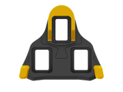 VP SL Road Cleat 6 Degree Float Black/Yellow VP Components