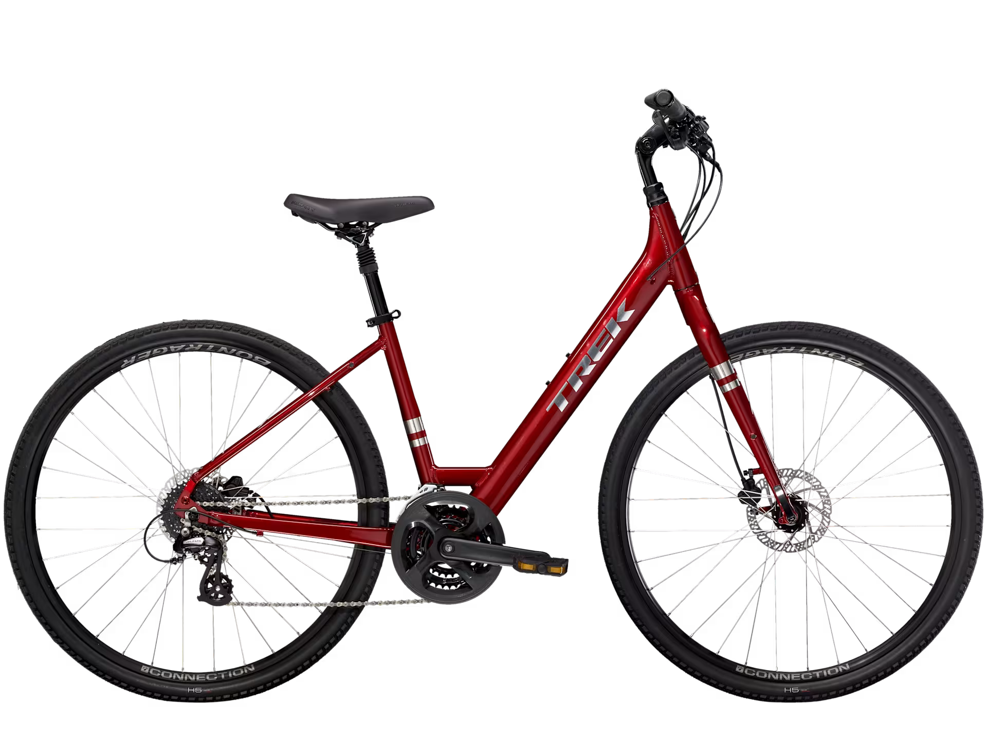Verve 2 Large Disc Lowstep Gen 4 Rage Red Trek Bicycle Corporation