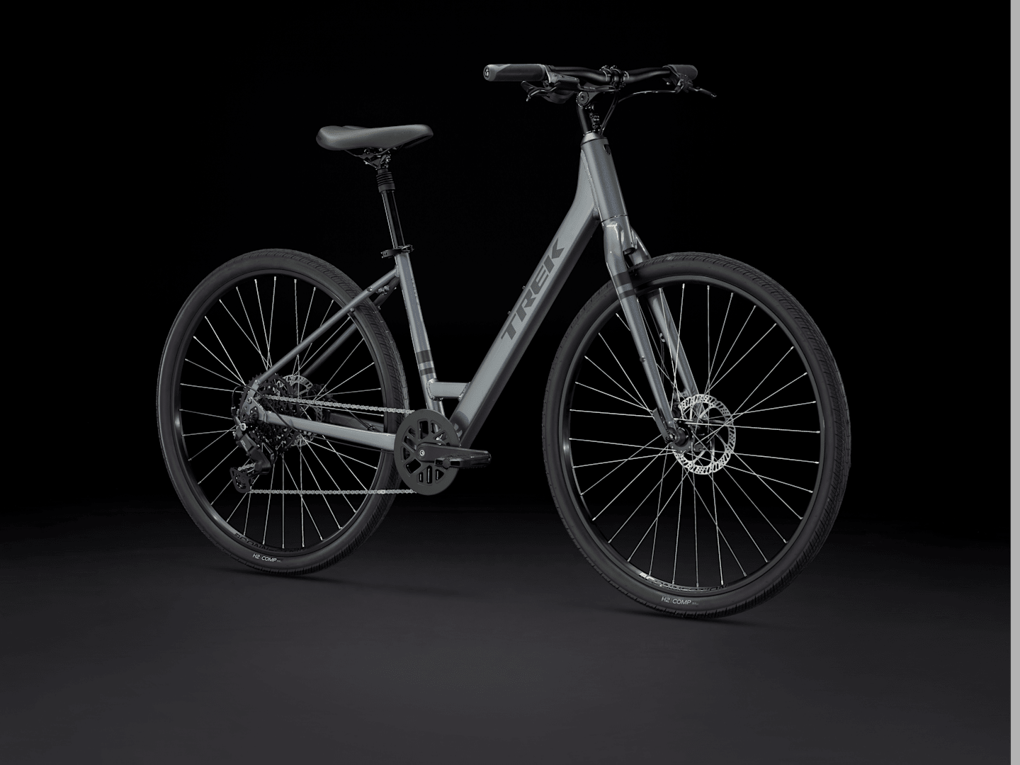 Trek Verve 2 Lowstep Gen 5 S Galactic Grey Trek Bicycle Corporation