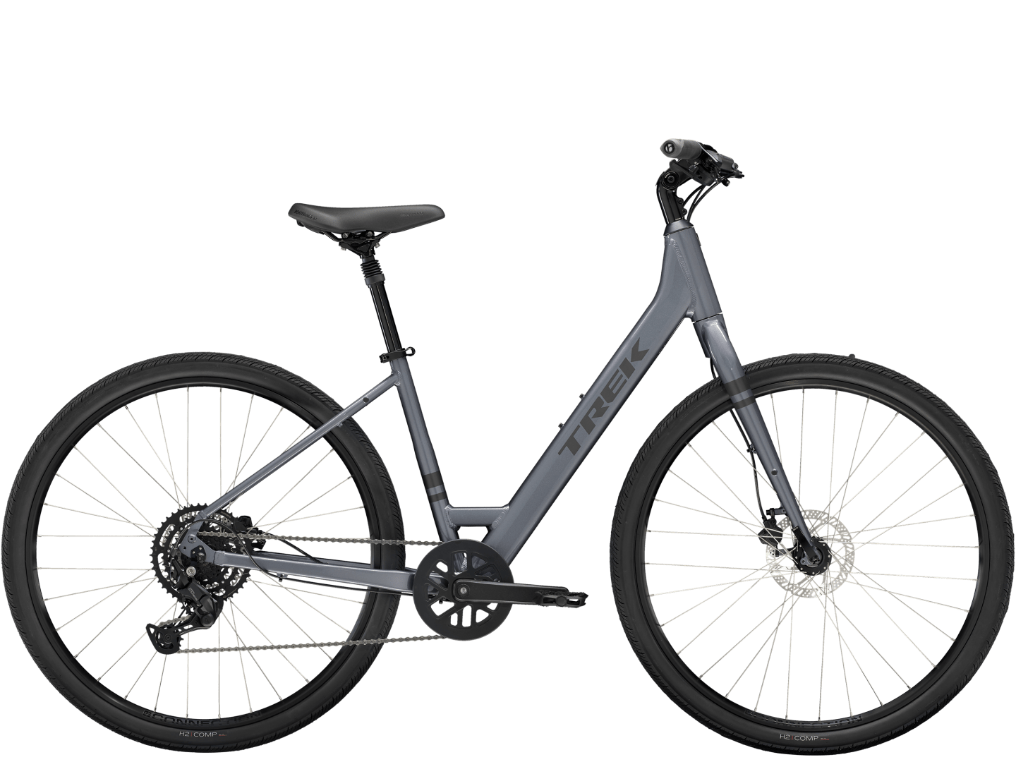 Trek Verve 2 Lowstep Gen 5 S Galactic Grey Trek Bicycle Corporation