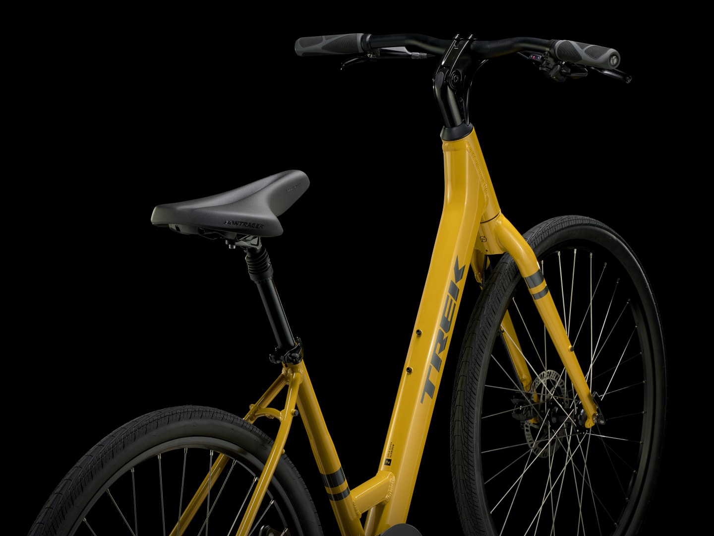 Trek Verve 2 Lowstep Gen 5 M Baja Yellow Trek Bicycle Corporation