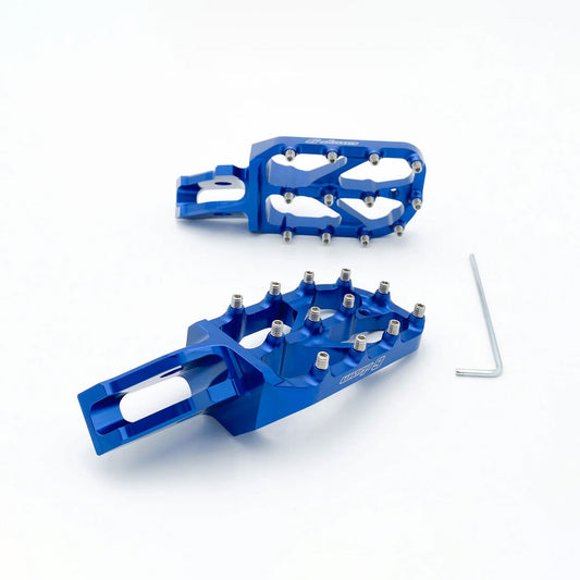 Warp 9 Blue Ultra Bee Foot Pegs