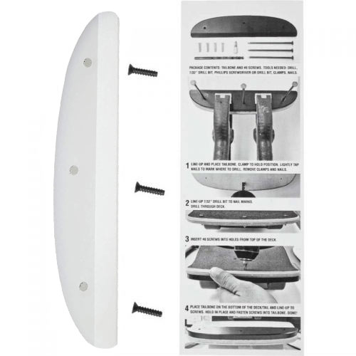 Powell Peralta Tail Bone 8" White BIKEFACTORY Hawaii