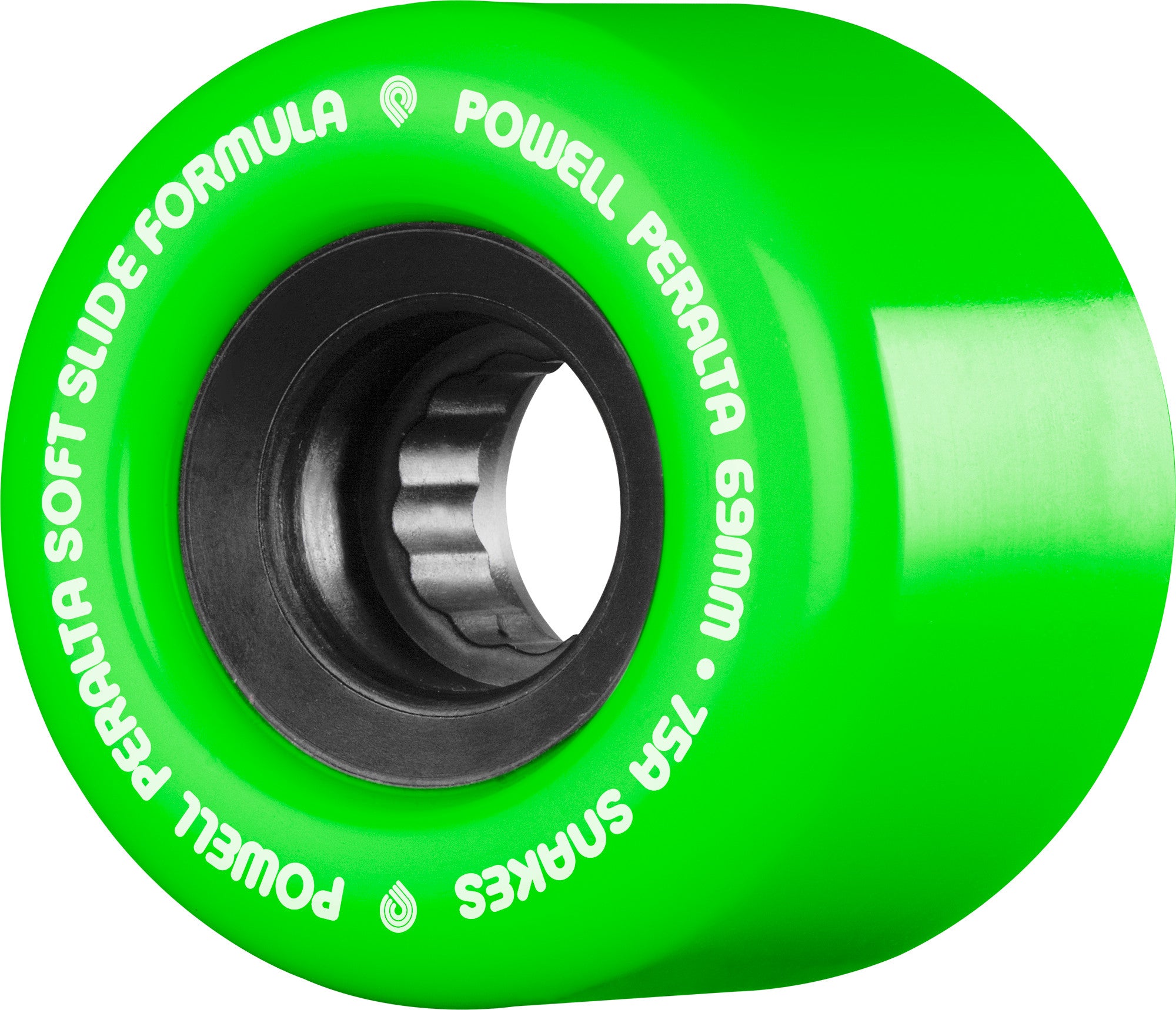 Powell Peralta Snakes 69mm-75a Green Wheel