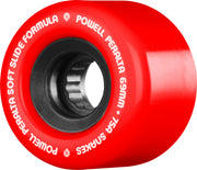 Powell Peralta Snakes 69mm-75a Red Wheel