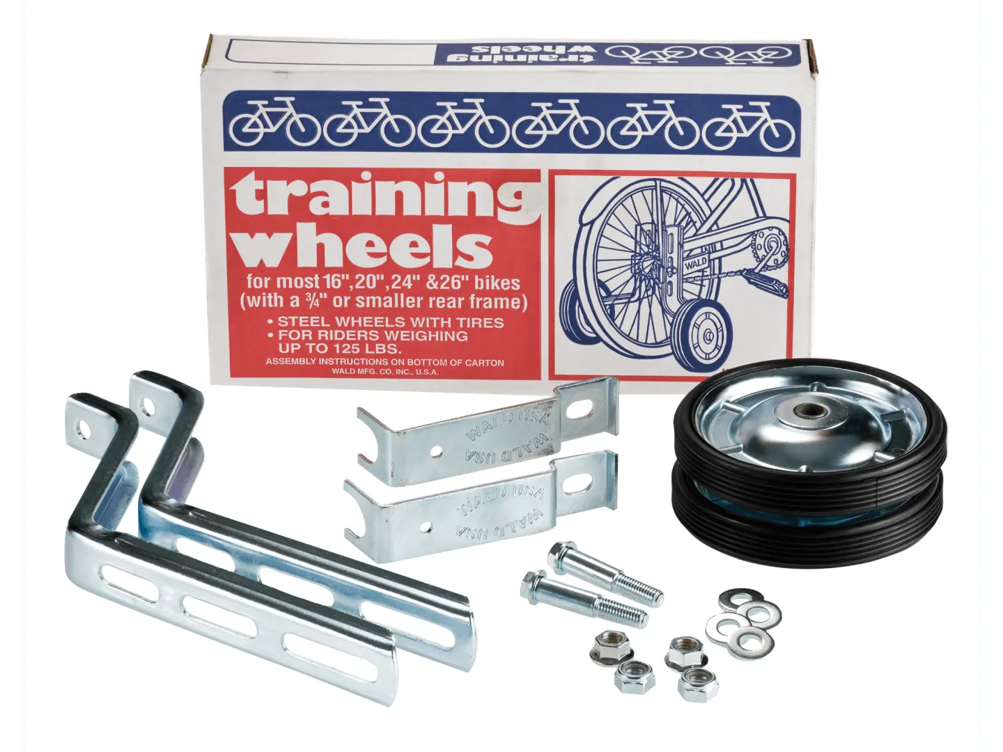 Wald 742 Training Wheels 16-26" STD Chainstays BIKEFACTORY Hawaii