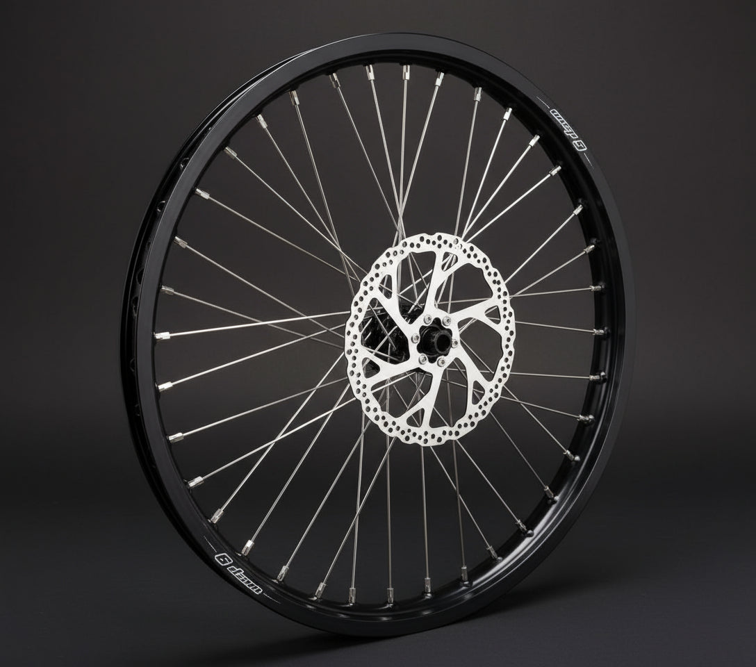 Warp 9 E Ride Pro Front & Rear Custom Assembly Wheel With Tire
