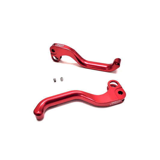 Warp 9 Brake Levers (Pair) for Surron/Talaria - Red