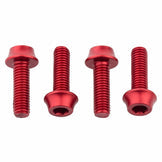 Wolf Tooth Water Bottle Cage Bolts Red