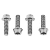 Wolf Tooth Water Bottle Cage Bolts Silver