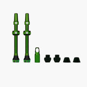 Muc-Off V2 Tubeless Valve Kit - Green, 60mm, Pair