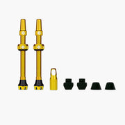 Muc-Off V2 Tubeless Valve Kit - Gold, 60mm, Pair