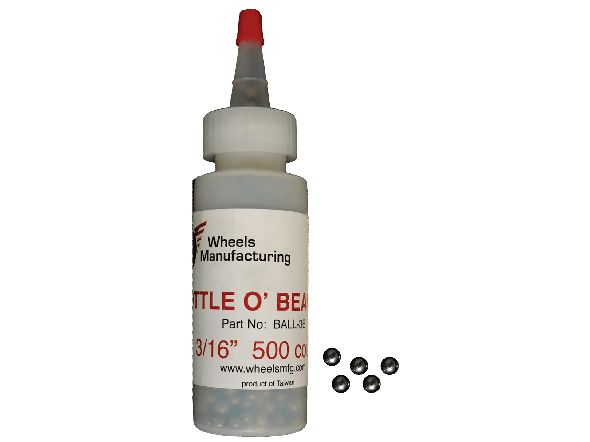 Wheels Manufacturing Loose Ball Bearing 3/16 Each BIKEFACTORY Hawaii