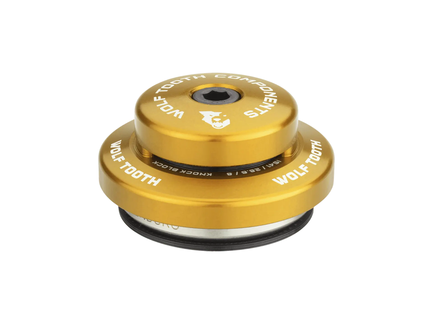 Wolf Tooth IS41U 8mm Upper Headset Knock Block Gold BIKEFACTORY Hawaii