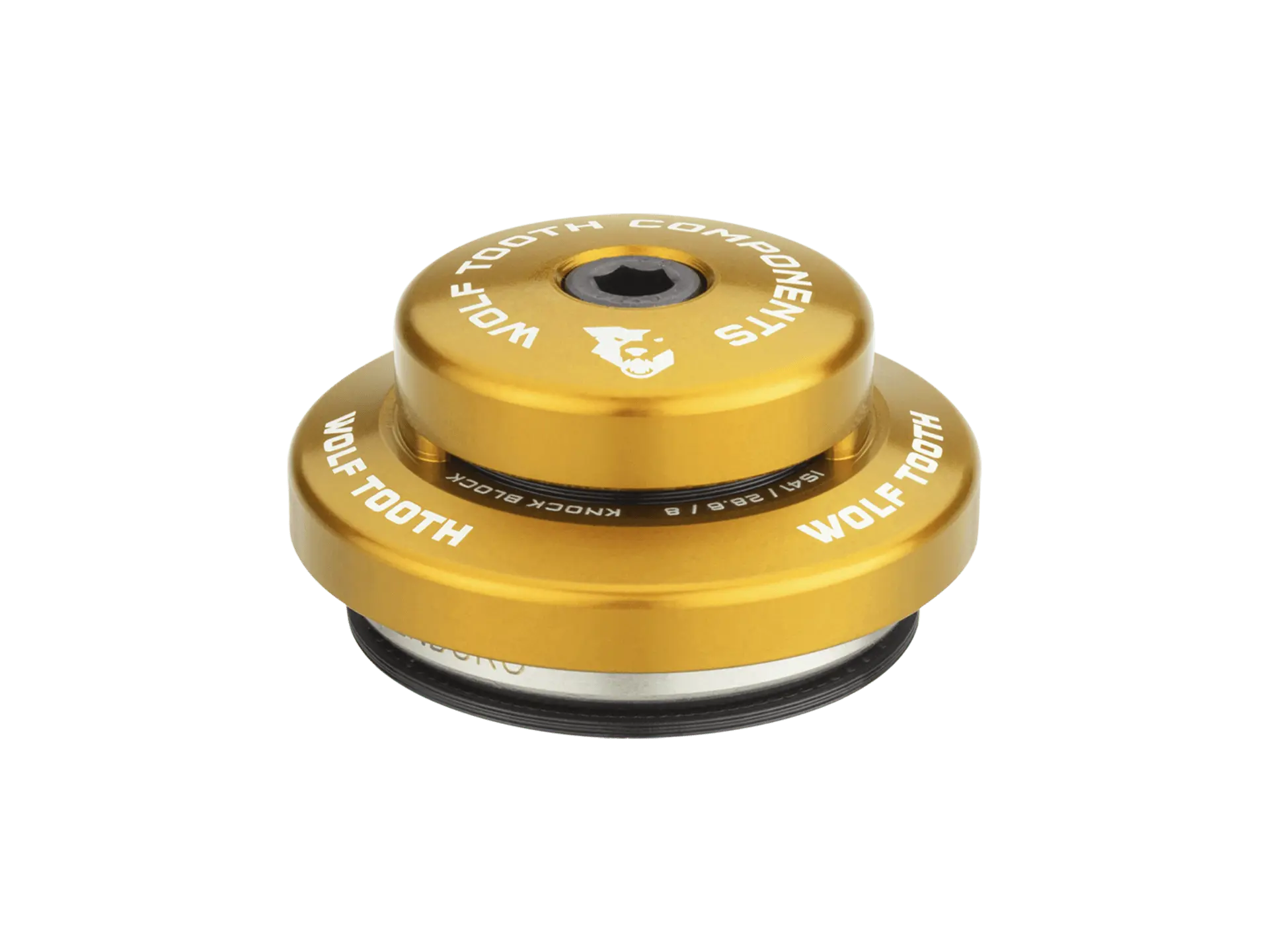 Wolf Tooth IS41U 8mm Upper Headset Knock Block Gold BIKEFACTORY Hawaii