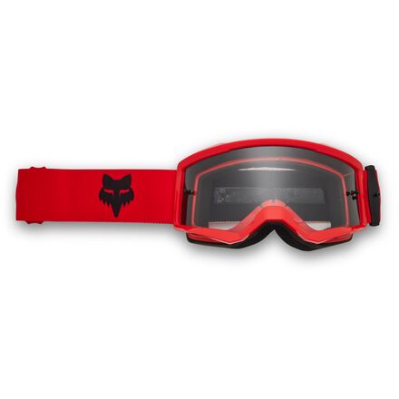 Fox Racing Fluorescent Red Youth Main Core Goggles