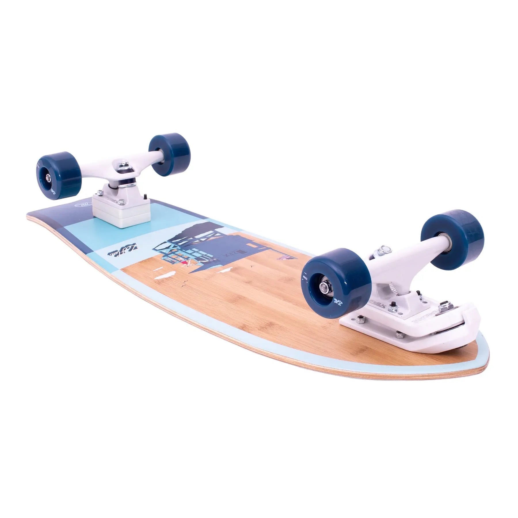 Z Flex Bamboo Surfskate Fish Complete 31" Z Flex