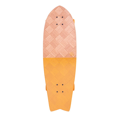 Z Flex Banana Train Surfskate Fish Complete 31"