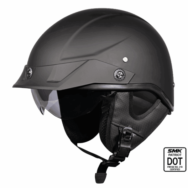 PATRIOT SOLID – L, MATT BLACK MA 200