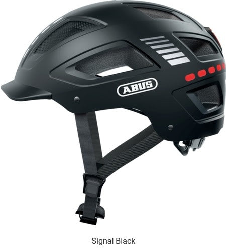 Abus Hyban 2.0 LED Helmet - Signal Black, Medium