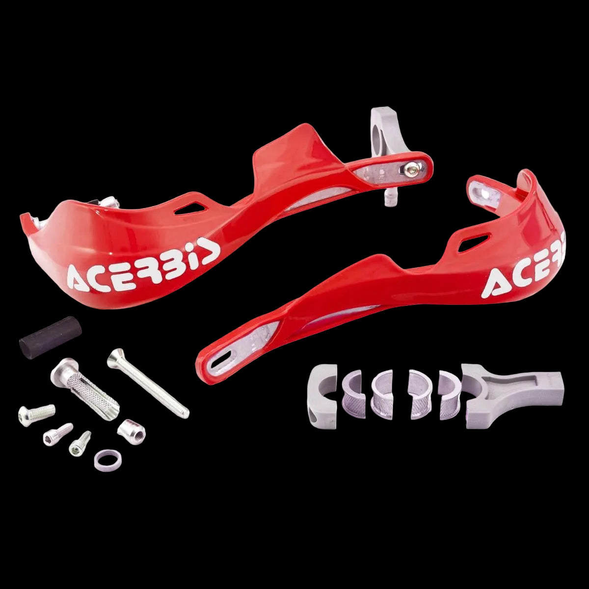 Acerbis Rally Pro Handguards - Red