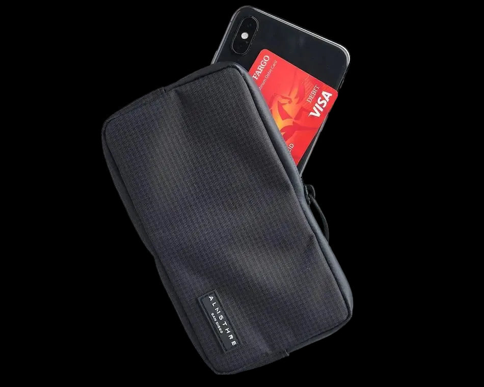 Almsthre Ride Wallet Midnight Black Almsthre