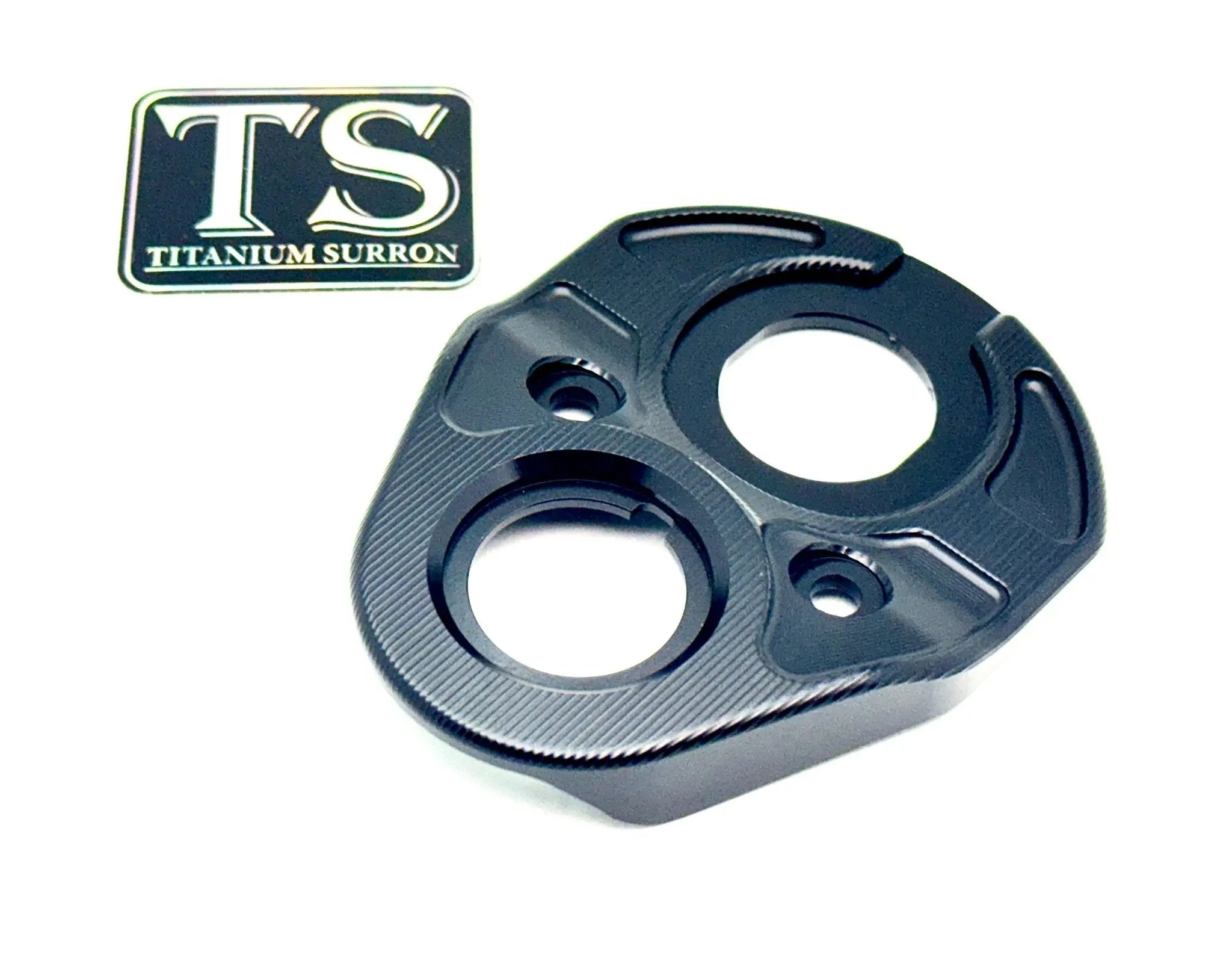 Titanium Aluminum Key Cover/USB Plate for E-Ride Pro/Surron - Black BIKEFACTORY Hawaii