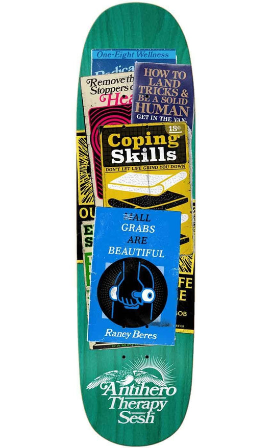 Anti Hero Skateboards Raney Therapy Sesh Deck 8.63