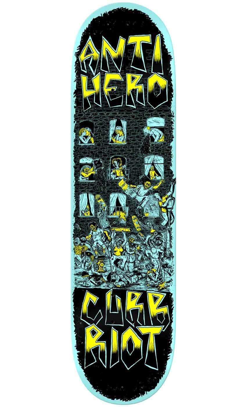 Anti Hero Skateboards Curb Riot Deck