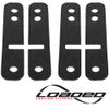 Loaded Riser Pad 1/16" set of 4 Black Loaded