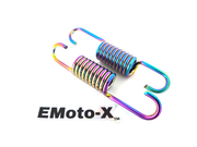 EMoto-X Racing Rainbow/Multi Titanium Kickstand Spring Eride Pro-Rainbow
