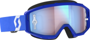 Scott Primal Goggle Blue/White Blue Chrome Works