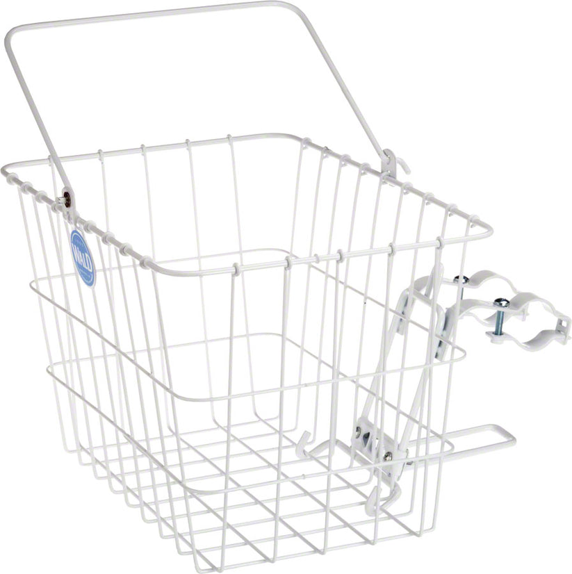 Wald USA #3133 Q/R Front Basket 14"x9"x9" White