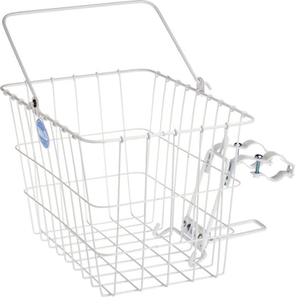 Wald USA #3133 Q/R Front Basket 14"x9"x9" White