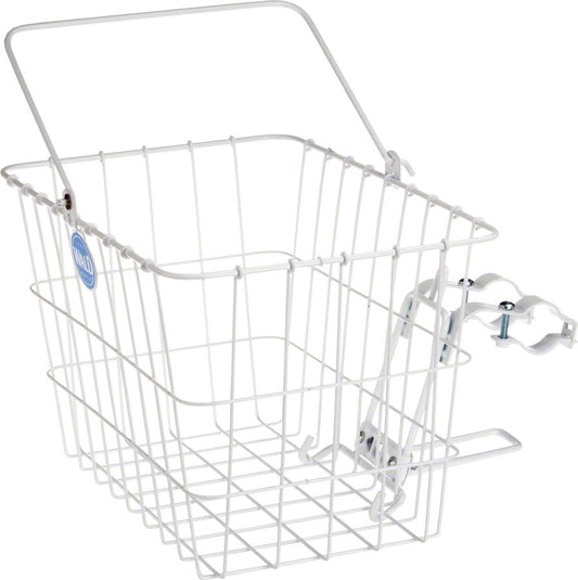 Wald USA #3133 Q/R Front Basket 14"x9"x9" White