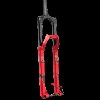 Marzocchi Bomber Z2 Suspension Fork: 29", 140mm, Rail Damper, 15 x 110mm, 44mm Offset, Gloss Red Marzocchi