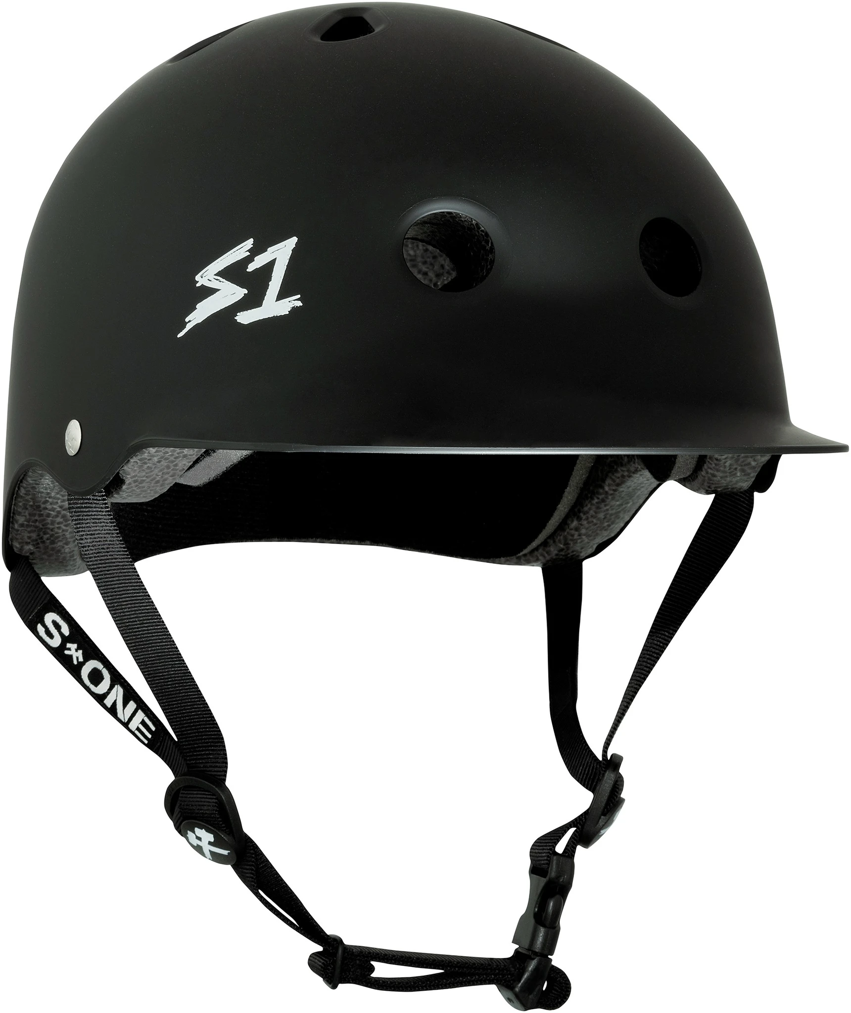 S1 Lifer Brim Helmet - Black Matte Large