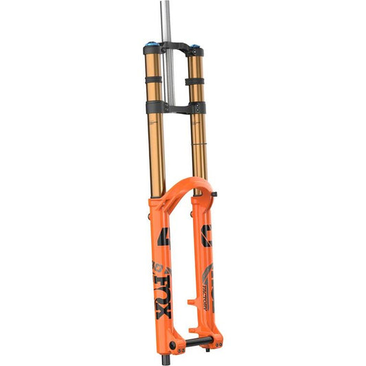 FOX 40 Factory Suspension Fork - 27.5", 203 mm, 20 x 110 mm, 48 mm Offset, Shiny Orange, Grip 2