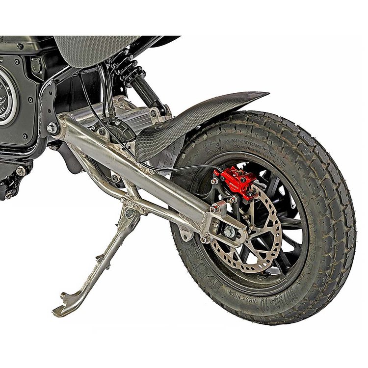 Burromax Extended LONG Swingarm TT1600R Performance Upgrade, 2.5Kw Motor, 120mm Over Stock Extended Swing Arm, 230mm Shock and 60A Controller (#16057)