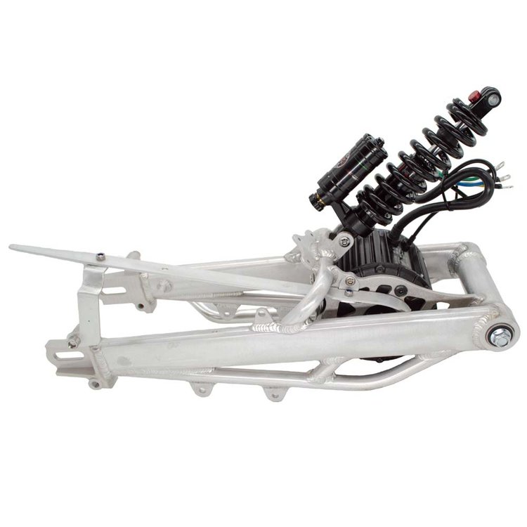 Burromax Extended LONG Swingarm TT1600R Performance Upgrade, 2.5Kw Motor, 120mm Over Stock Extended Swing Arm, 230mm Shock and 60A Controller (#16057)