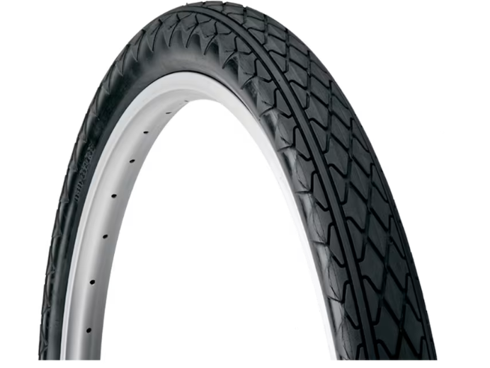 Electra Cruiser Vintage 26˝ Diamond Tire, 26" x 2.35", Black