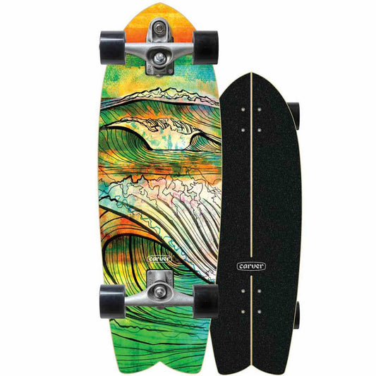Carver C7 Raw 29.5" Swallow Surfskate Complete (2021)