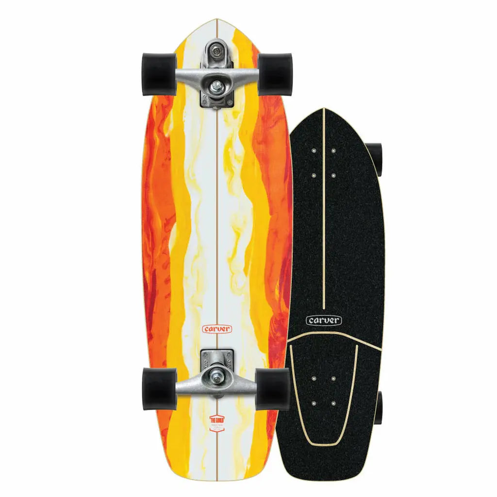 Carver C7 Raw 30.25" Firefly Surfskate Complete Carver Skateboards