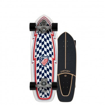 Carver C7 Raw 30.75" USA Booster Surfskate Complete (2020)