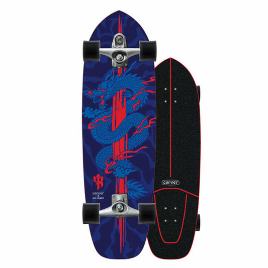 Carver C7 Raw 34" Kai Lenny Dragon Surfskate Complete (2022)