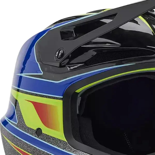 Fox Racing V3 RS Acric Multi Color Helmet X-Large Fox Racing