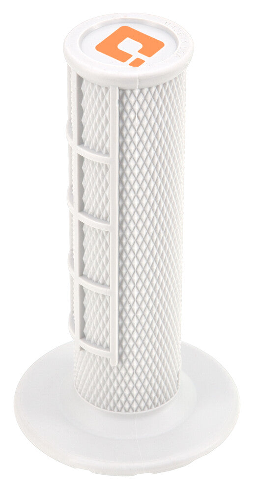 ODI MX Pro Edition Half Waffle Grips White BIKEFACTORY HAWAII