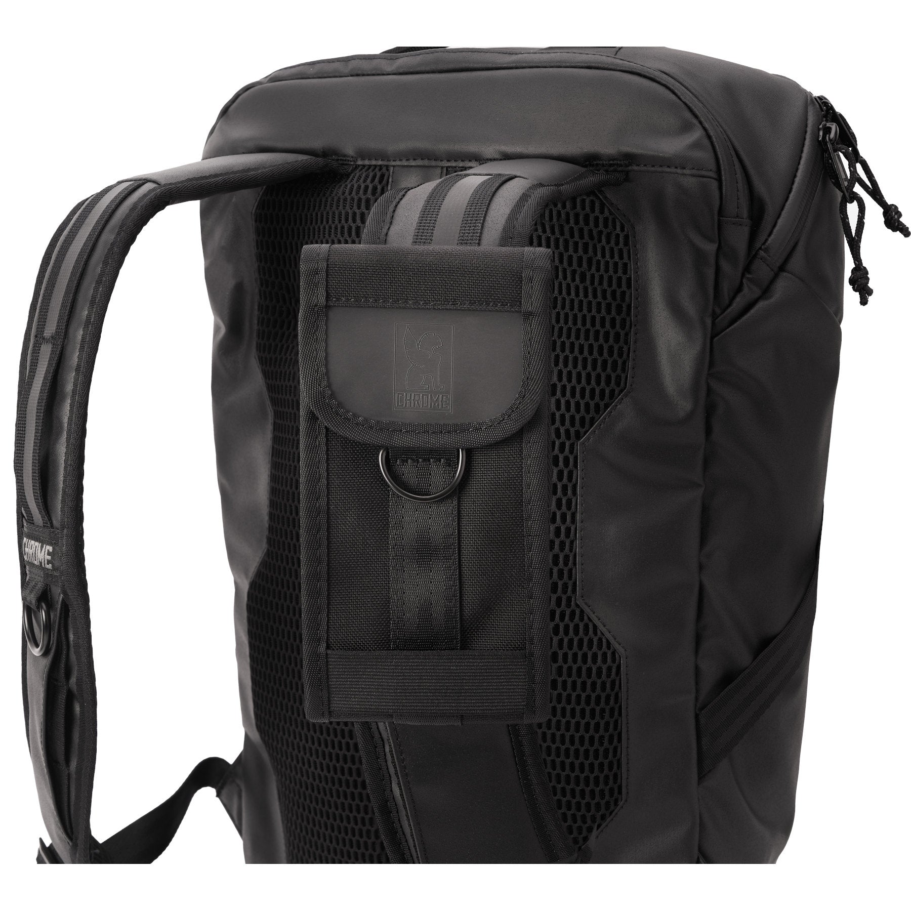 Chrome Bags Large Phone Pouch - Black/Black